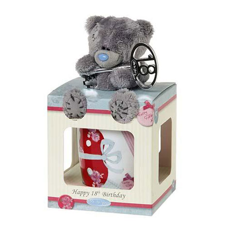 18th Birthday Mug and Plush Me to You Bear Gift Set £12.99